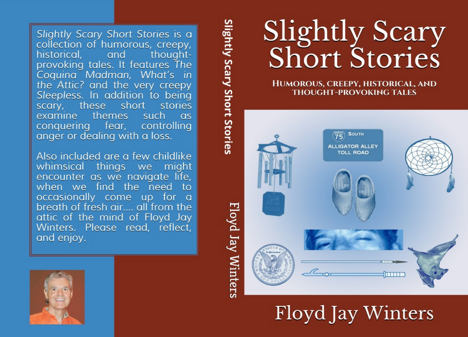 Paperback Cover Slightly Scary Short Stories