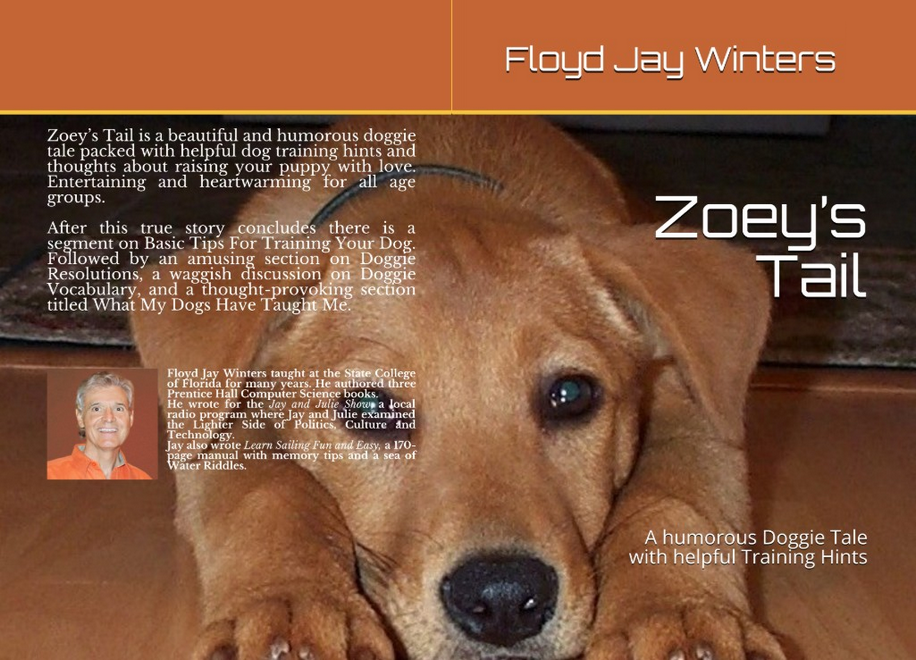 Paperback Cover for Zoey's Tail.